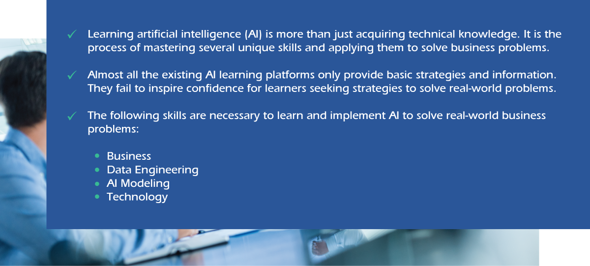 Facts about Learning AI to Become an AI Manager, Architect or Engineer